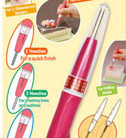 Pen style needle felting tool clover 8901