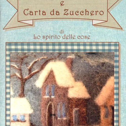 Verde rosa e carta da zucchero