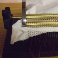 24-row maxi pleater,  macchina punto smock