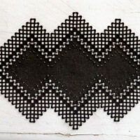 Broderie hardanger, futaba misono