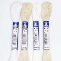 Ricamo dmc 20-25-30-35, matassa lunga gr 10