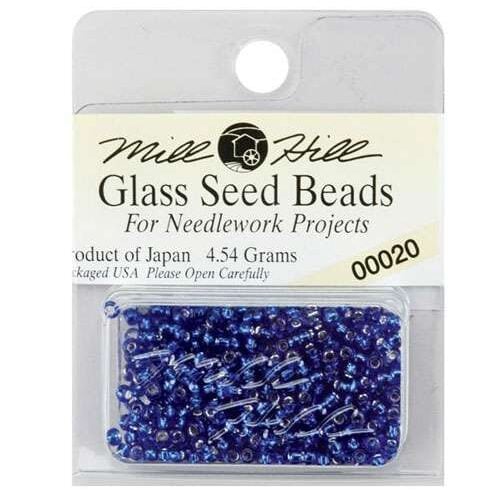 Mill hill glass seed beads, vetro lucida mm 2,2