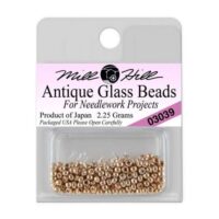 Mill hill antique seed beads, vetro opaco mm 2,2