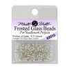 Mill hill frosted glass beads, vetro satinato mm 2,2 - immagine 2