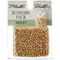 Mill hill glass seed beads economy pack, vetro lucido mm 2,5