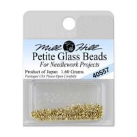 Mill hill petit glass beads, vetro lucido mm 1,5