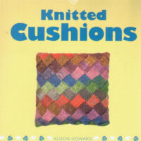 Knitted cushions, alison howard