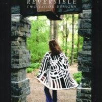 Double knitting reversible two color designs, m'lou baber
