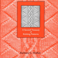 A second treasury of knitting patterns (2°), walker