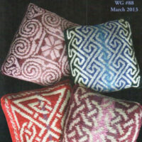 Wool gathering celtic pillows