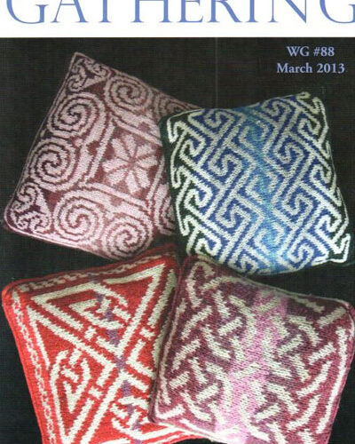 Wool gathering celtic pillows