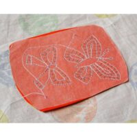 Farfalla tridimensionale cm 6,5 x 5,5