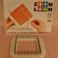 Zoom loom , telaietto per tessitura