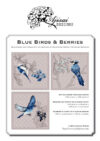 Blue birds and berries, aijsai designs - immagine 2
