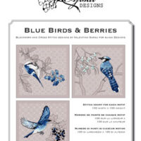 Blue birds and berries, aijsai designs
