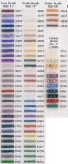 Mill hill petit glass beads, vetro lucido mm 1,5 - immagine 6