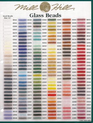 MILL HILL GLASS SEED BEADS ECONOMY PACK, VETRO LUCIDO MM 2,2