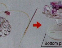 Bottoni da rivestire flowers clover 3102