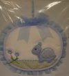 Fiocco nascita tartaruga azzurra