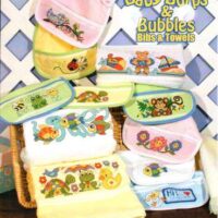 Baby burps & bubbles, bibs and towels