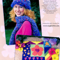 Novelty yarn locker hooking, cool and fun made easy