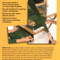 Pattern weaving, basic for the handloom, rabbit gooby