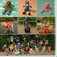 Doudous en famille au crochet