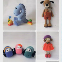 20 adorables jouets au crochet, desi dimitrova