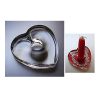 Portacandele cuore cm 8,5