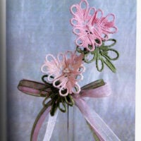 Fiori di filo 2, tecnica macrame' e margarete, Iva Baracco