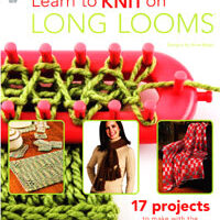 Learn to knit on long loom