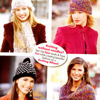 Knitting wheel fashions