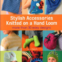Stylish accessories knitted on a hand loom