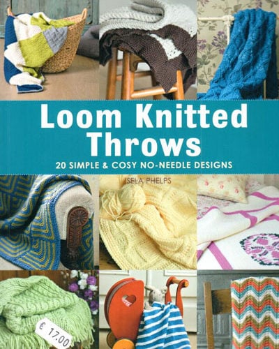 Loom knitted throws