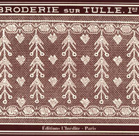 Tulle embroidery