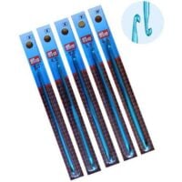 Uncinetto doppio cm 15 prym 195276 KIT 7 pezzi