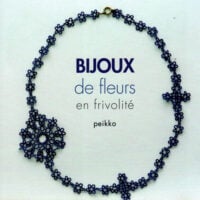 Bijoux de fleurs en frivolite, peikko