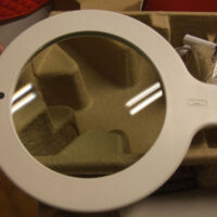 Daylight mag lamp s dn1200, 36 led lente in vetro cm12,7/1,75x