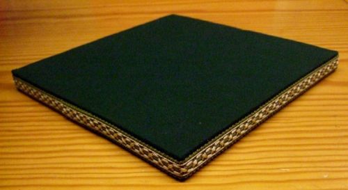 Tombolo piatto quadrato cm 25, verde
