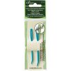 Aghi plastica punta curva, clover 3113