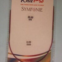 Knit pro symfonie circolari da 25 cm, dal 2 al 5,00