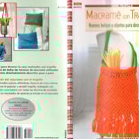 Macrame' con trapillo (fettuccia cotone)