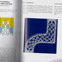 Milanese lace/mailander spitze , corbet