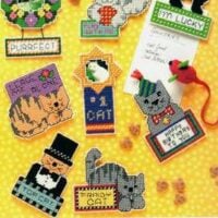 Cat chat magnets