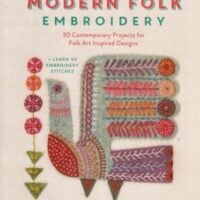 Modern folk embroidery, nancy nicholson