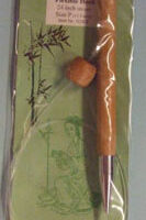 Uncinetti tunisi in bamboo con cavo perlon da cm 60, chiangoo n°15,75