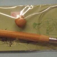 Uncinetti tunisi in bamboo con cavo gomma da cm 80, chiangoo