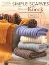 Made with the knook simple scarves
