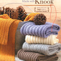 Made with the knook simple scarves