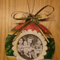 Sfera di natale da appendere